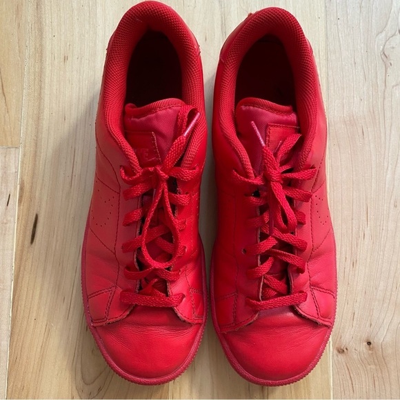 Big KID'S Nike Tennis Classic Premium (GS) University Red 834123 600 - Picture 4 of 7